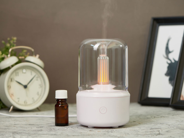 USB Увлажнитель-аромадиффузор с подсветкой «Eve», Цвет белый, прозрачный