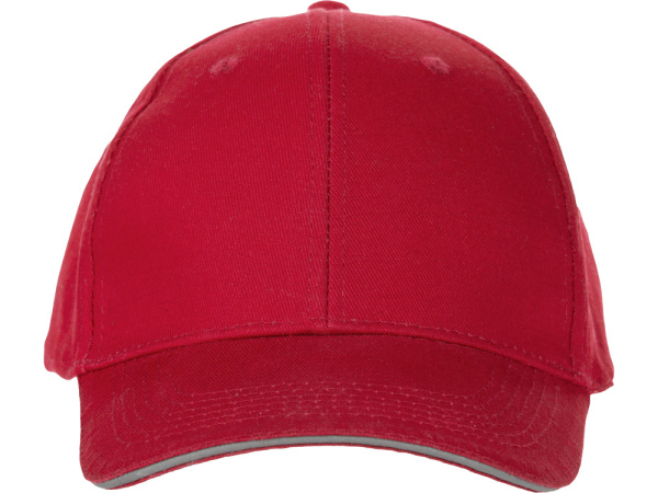 Бейсболка «Las Vegas», Цвет красный