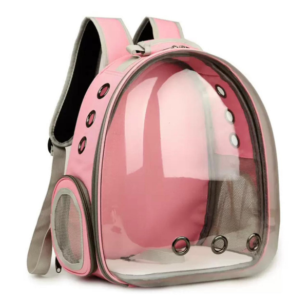 Рюкзак переноска с прозрачным окном для домашних животных (мелких пород собак, кошек)