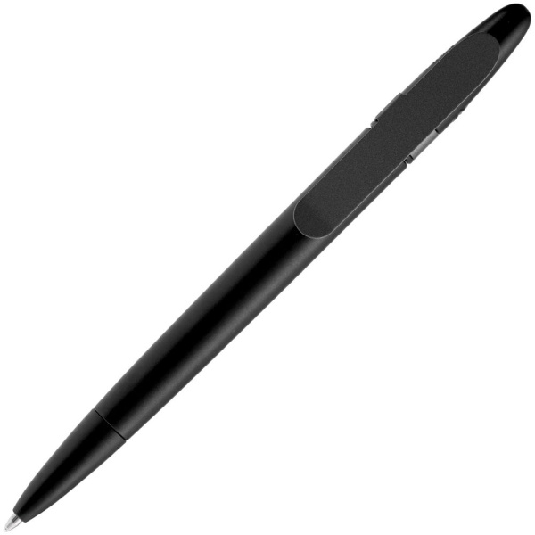 Ручка шариковая Prodir DS5 TSM Metal Clip, черная, 14,5х1,1 см
