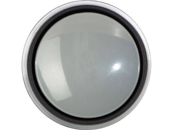 Термокружка с крышкой 360 градусов «Track», 400 мл, Цвет белый, серый