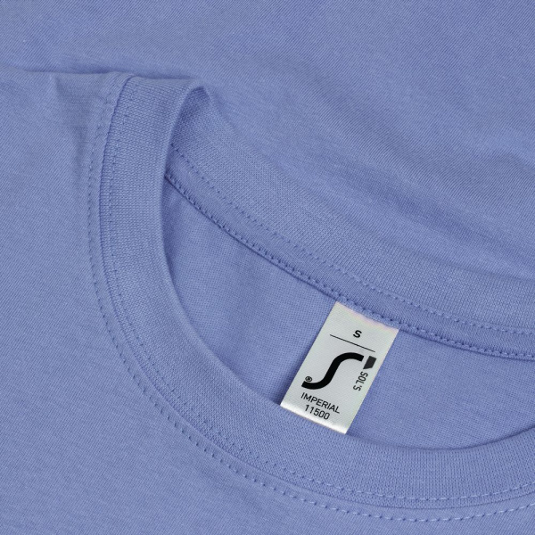Футболка Imperial 190, синяя (лавандовая), XS–XXL