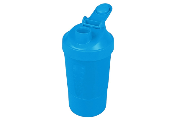 Шейкер для спортивного питания «Level Up», Цвет голубой