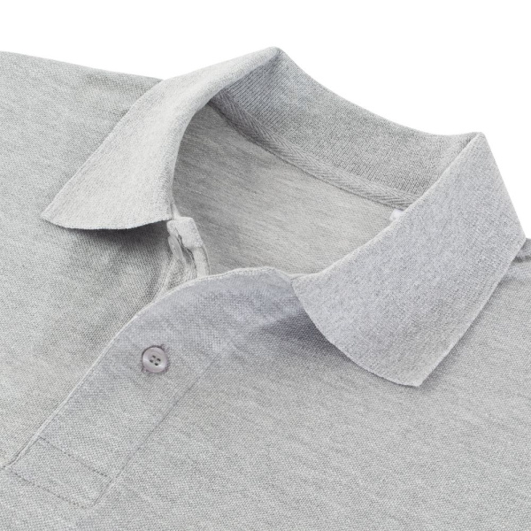 Рубашка поло мужская Virma Premium, серый меланж, S–4XL