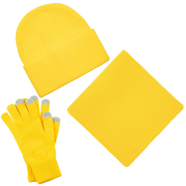 Набор Urban Flow Full Set Touch, желтый, 24х16,5х7,6 см