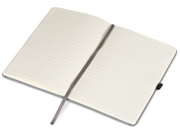 Блокнот А5 «Pocket» с карманом для телефона, Цвет серый