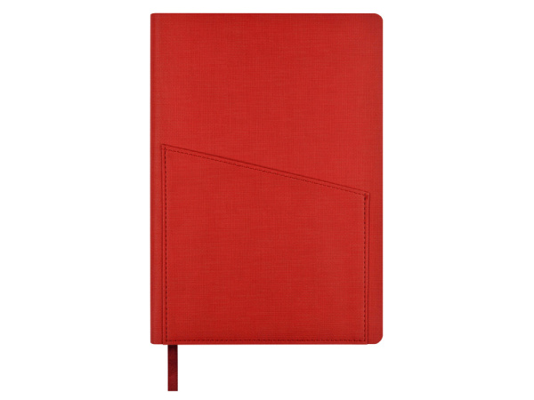Ежедневник недатированный А5 «Barcelona», Цвет красный