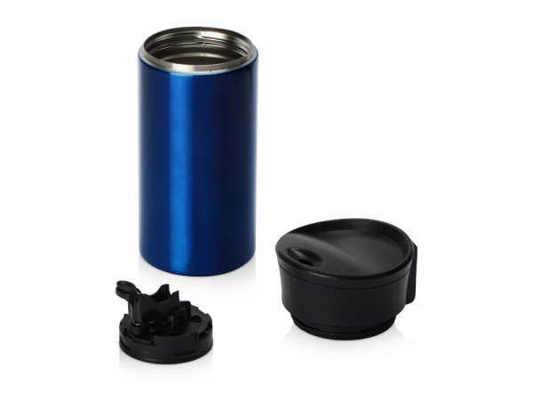 Вакуумная герметичная термокружка «Upgrade», тубус, Цвет темно-синий
