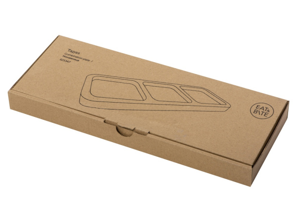 Менажница прямоугольная «Tapas», Цвет коричневый