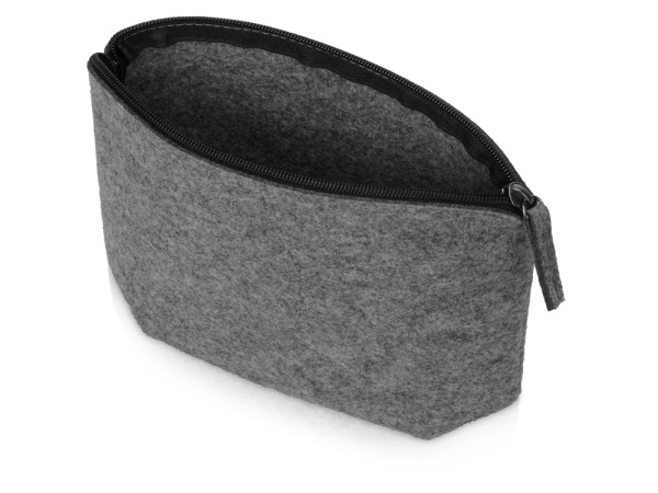 Косметичка «Felt» из RPET-фетра, Цвет серый