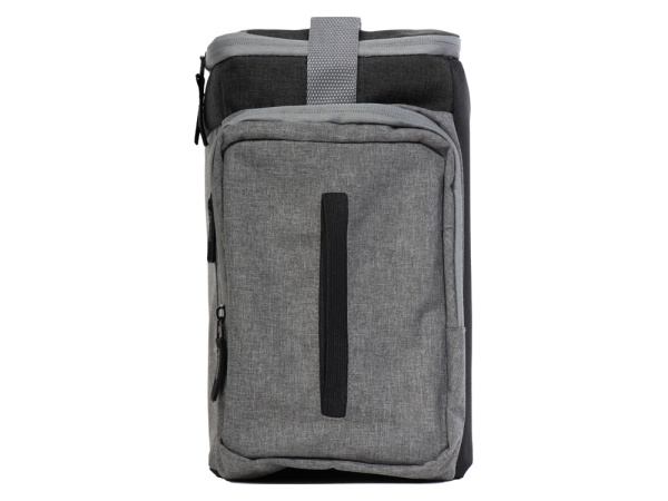 Сумка-холодильник «Festival XL», Цвет серый/темно-серый