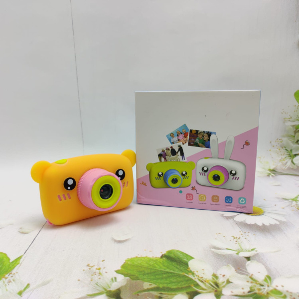 Детский фотоаппарат Zup Childrens Fun Camera со встроенной памятью и играми Мишка