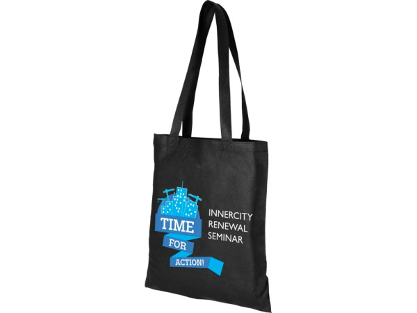 Сумка «Zefir» нетканая, Цвет черный