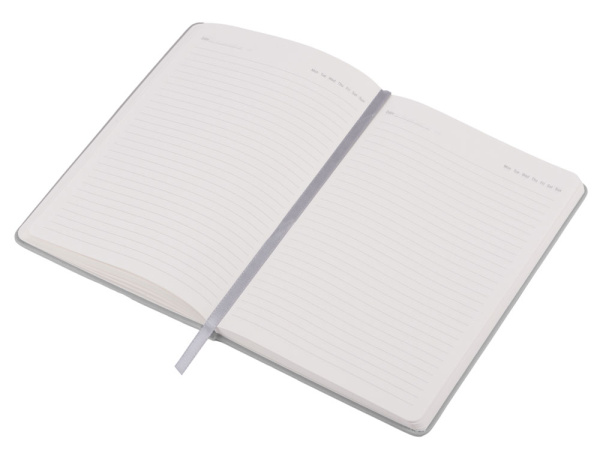 Бизнес-блокнот А5 «C2» soft-touch, Цвет серый