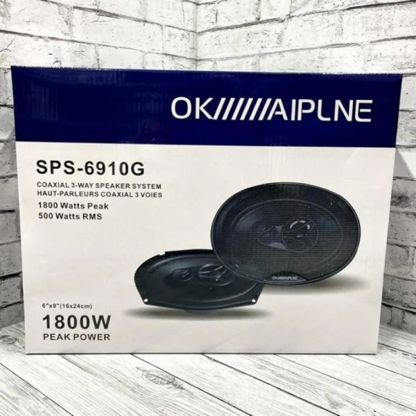 Автомобильные динамики SPS-6910 (6x9") / Мощь и ясность звучания