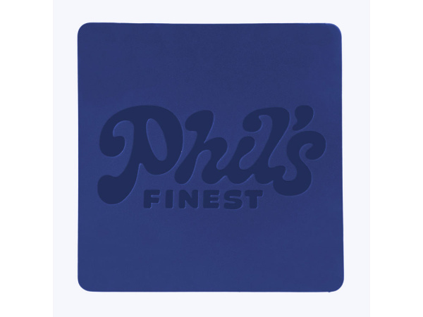 Патч «Квадрат», soft-touch, Цвет синий