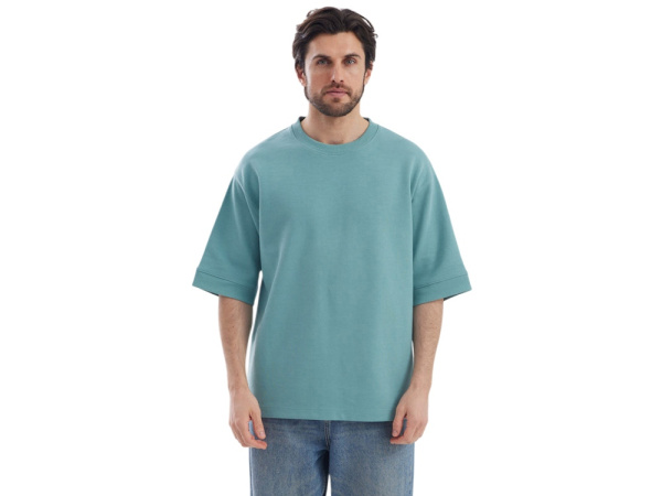 Футболка «Gamma.01» мужская, Размер 2XL, Цвет припыленно-бирюзовый