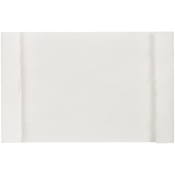 Лейбл хлопковый Doni, XL, беленый, 5х8 см