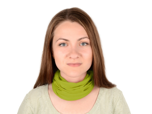 Мультифункциональная бандана «Farbe», Цвет зеленое яблоко