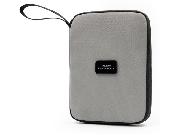 Тревел-органайзер «Nomad» из водостойкого переработанного пластика, Цвет серый