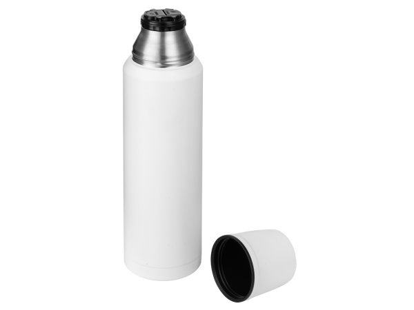 Вакуумный термос с медной изоляцией «Stern», крафтовый тубус, 1000 мл, Цвет белый