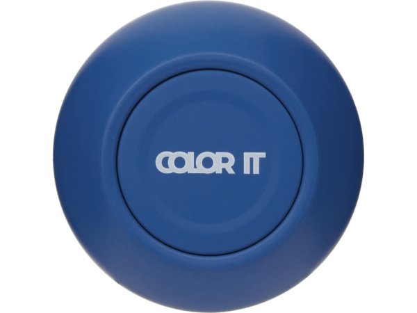 Термокружка «Vacuum mug C1», soft touch, 370 мл, Цвет синий