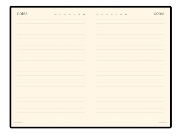 Ежедневник недатированный А5 «Megapolis», Размер A5, Цвет серебристый