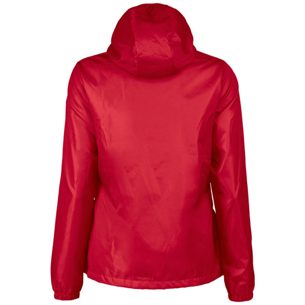 Ветровка женская Fastplant красная, S–XXL