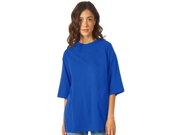 Футболка оверсайз «Berlin» унисекс, Размер XL-2XL, Цвет классический синий