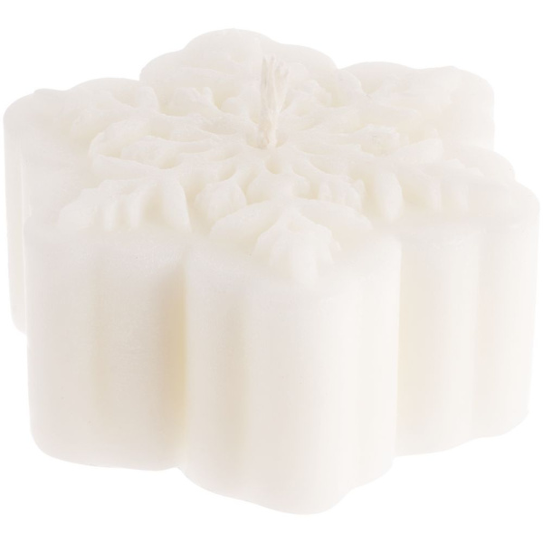 Свеча Snowlight 2, белая, 6 см, 5,7х5,7х2,5 см