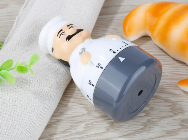 Механический кухонный таймер времени Kitchen Timer/Хронометр для кухни (до 60 мин.)
