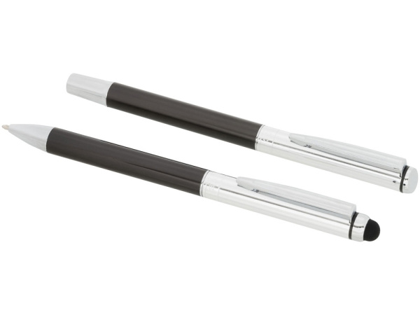 Подарочный набор ручек, Цвет графит/серебристый