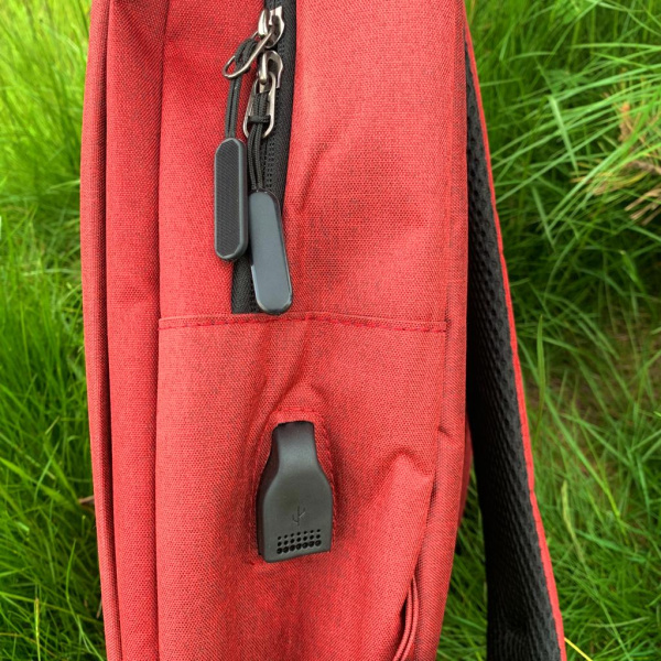 Городской рюкзак “Lifestyle” с USB и отделением для ноутбука до 17.72"
