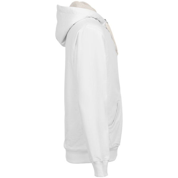 Толстовка на молнии Kulonga Sherpa, белая, XS–XXL