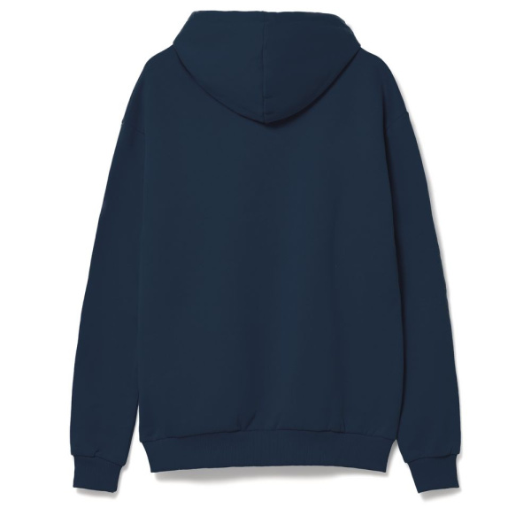 Толстовка с капюшоном Unit Kirenga Heavy, темно-синяя, XS–5XL