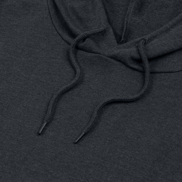 Толстовка с капюшоном унисекс Hoodie, темно-серая, XS–5XL