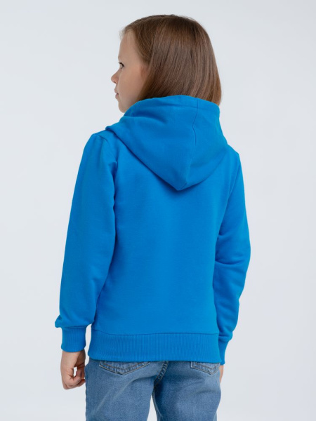 Худи детское Kirenga Kids 2.0, бирюзовое, 6–14 лет
