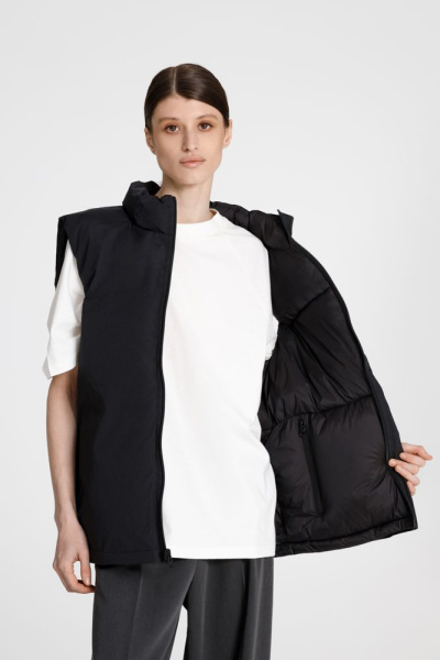 Жилет двусторонний V2, черный, XS–4XL