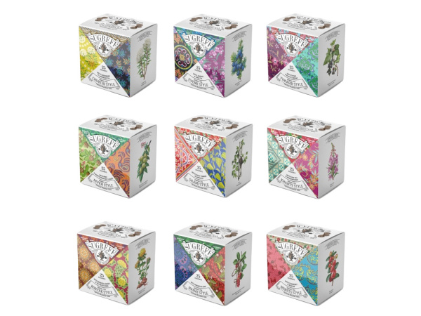 Подарочный набор c чаем «Сокровища Севера» в деревянной шкатулке без лого, Размер Без лого, Цвет натуральный