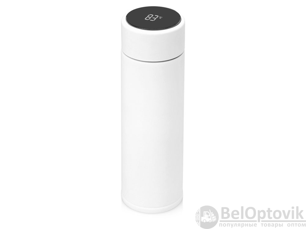 Термос «Module» с индикатором температуры, Цвет белый