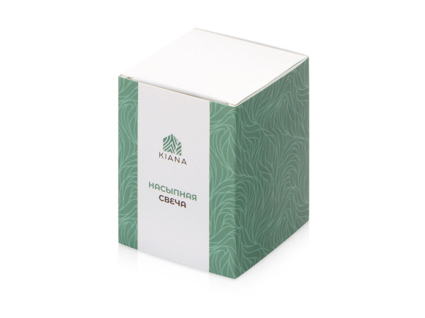 Подарочный набор «Свеча насыпная», Цвет прозрачный, белый