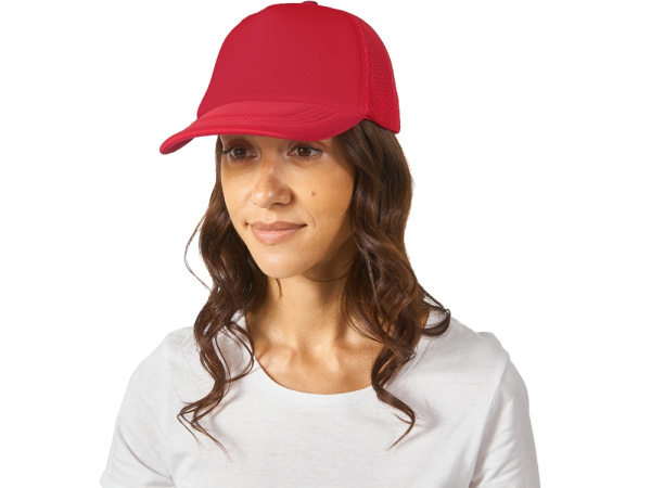 Бейсболка «Newport», Цвет красный