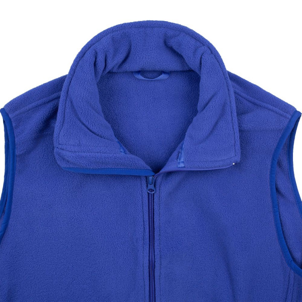 Жилет флисовый унисекс Nesse, синий, XS–XXL