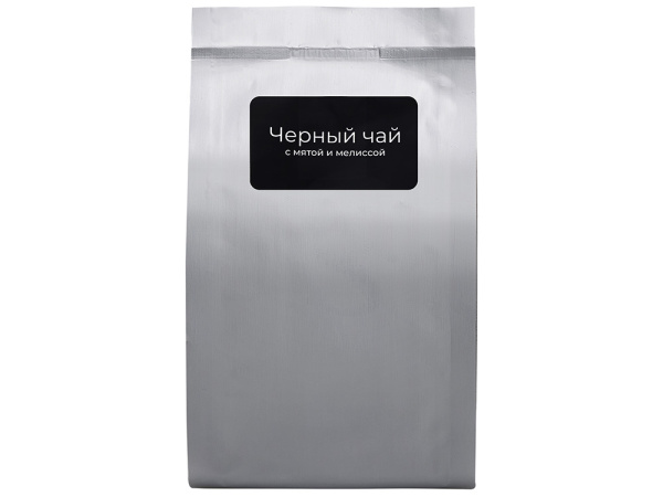 Чай черный с мятой и мелиссой, серия Herbalis, Цвет серебристый