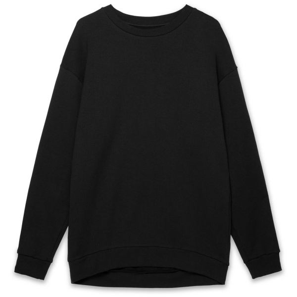 Свитшот оверсайз унисекс Omnifit, черный, XS–XXL