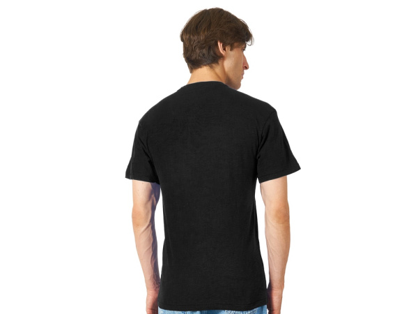 Футболка из текстурного джерси «Portofino», унисекс, Размер XS, Цвет черный