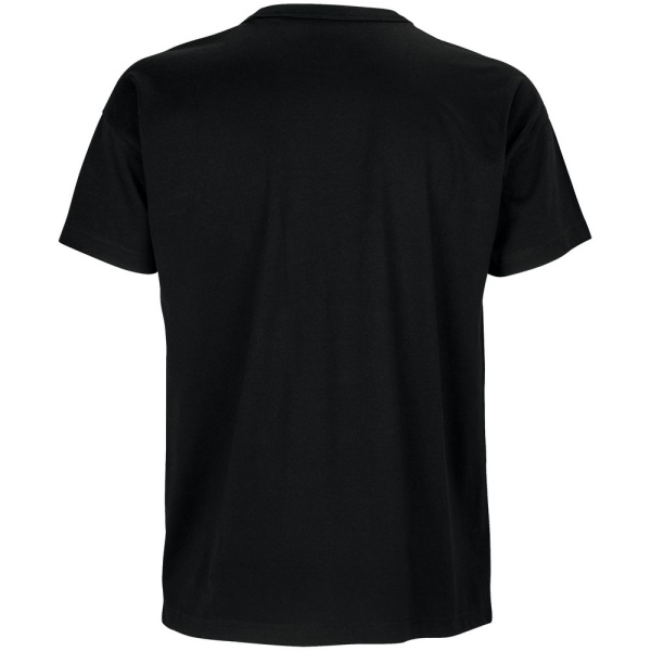 Футболка оверсайз мужская Boxy Men, черная, S–XXL