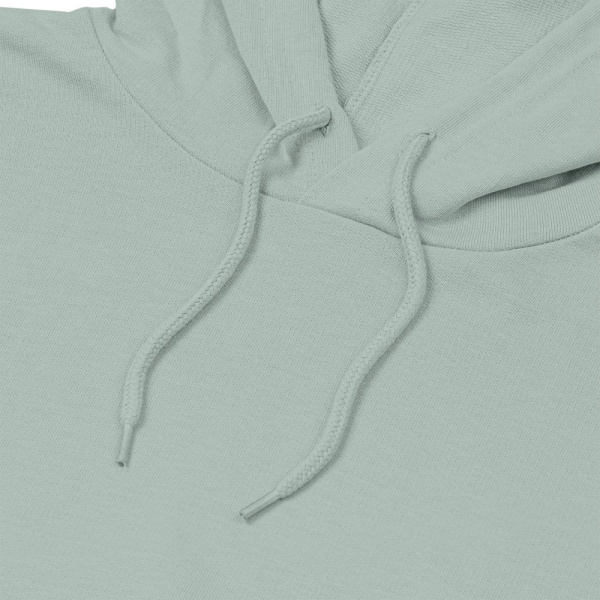 Толстовка с капюшоном унисекс Hoodie, серо-зеленая, XS–3XL