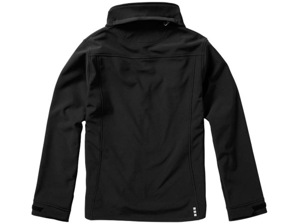 Куртка софтшел "Langley" мужская, Размер 2XL, Цвет черный
