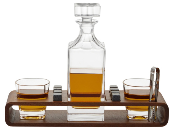 Подарочный набор для виски «Whiskey Wonder», Цвет коричневый, прозрачный